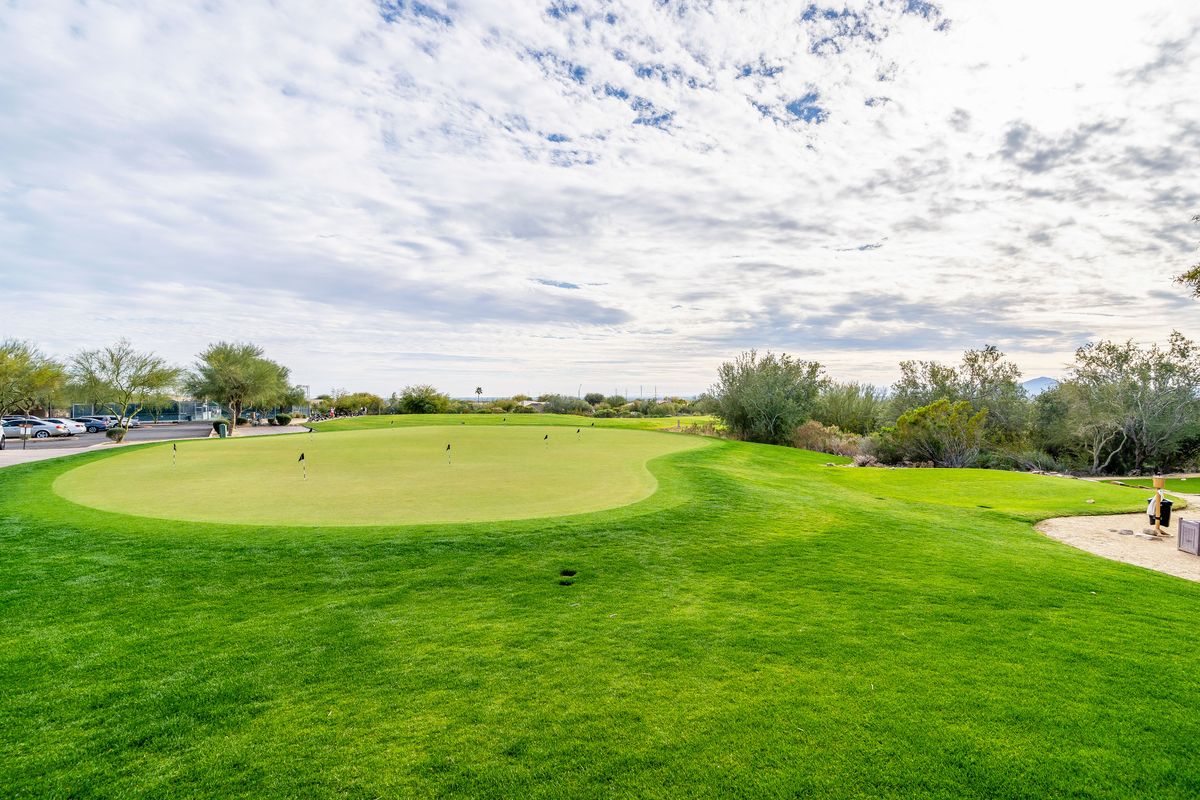 Golf green at Ancala Country Club in Scottsdale