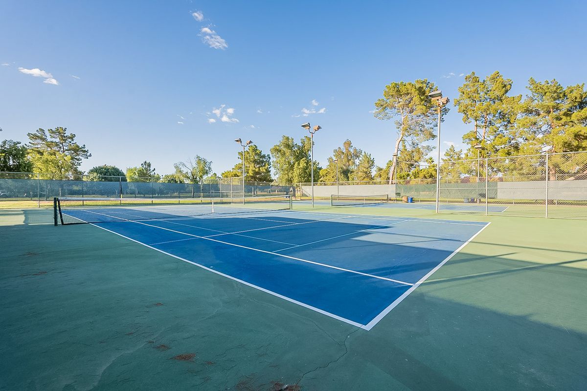 Community sport courts in McCormick Ranch, Scottsdale